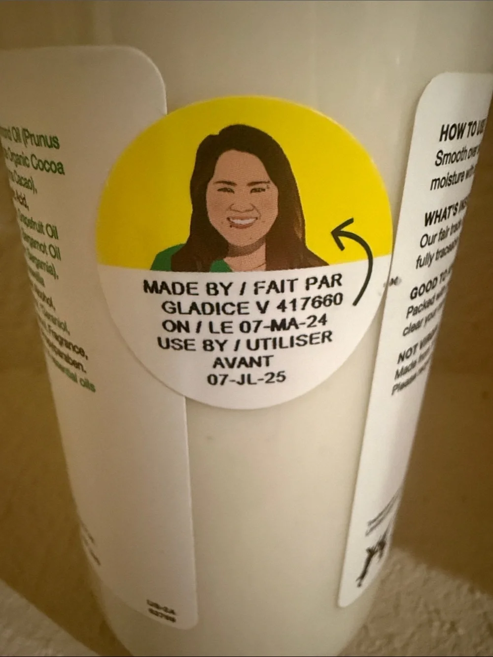 LUSH Happy Hippy Kitchen Exclusive Body Lotion